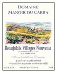 Domaine Manoir du Carra - Beaujolais-Villages Nouveau 2023