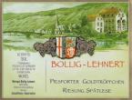 Bollig-Lehnert - Piesporter Goldtropfchen Spatlese 2020