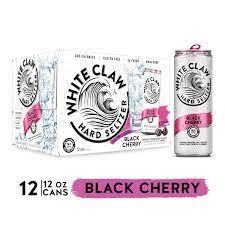 White Claw - Hard Seltzer Black Cherry 12 Cans 12pk